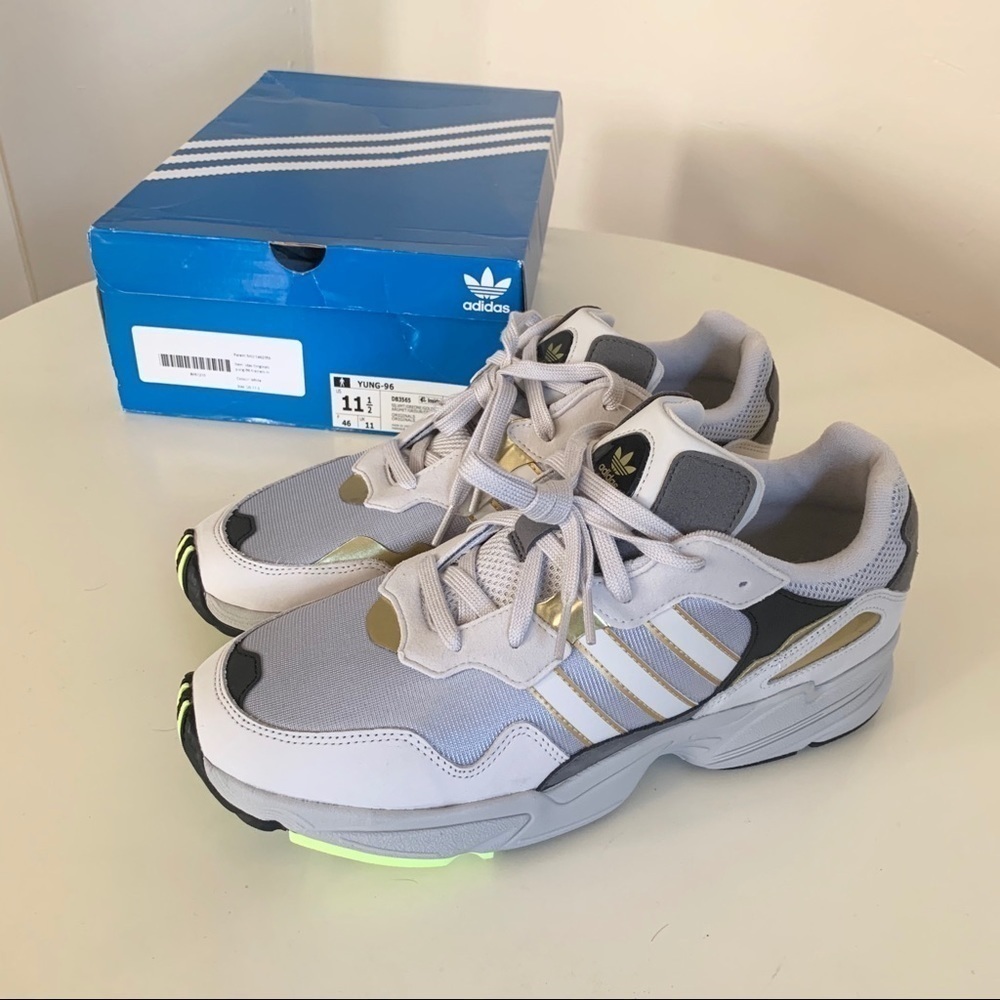 Adidas Originals YUNG-96 Sneakers Gray Men’s Size 11.5 New in box